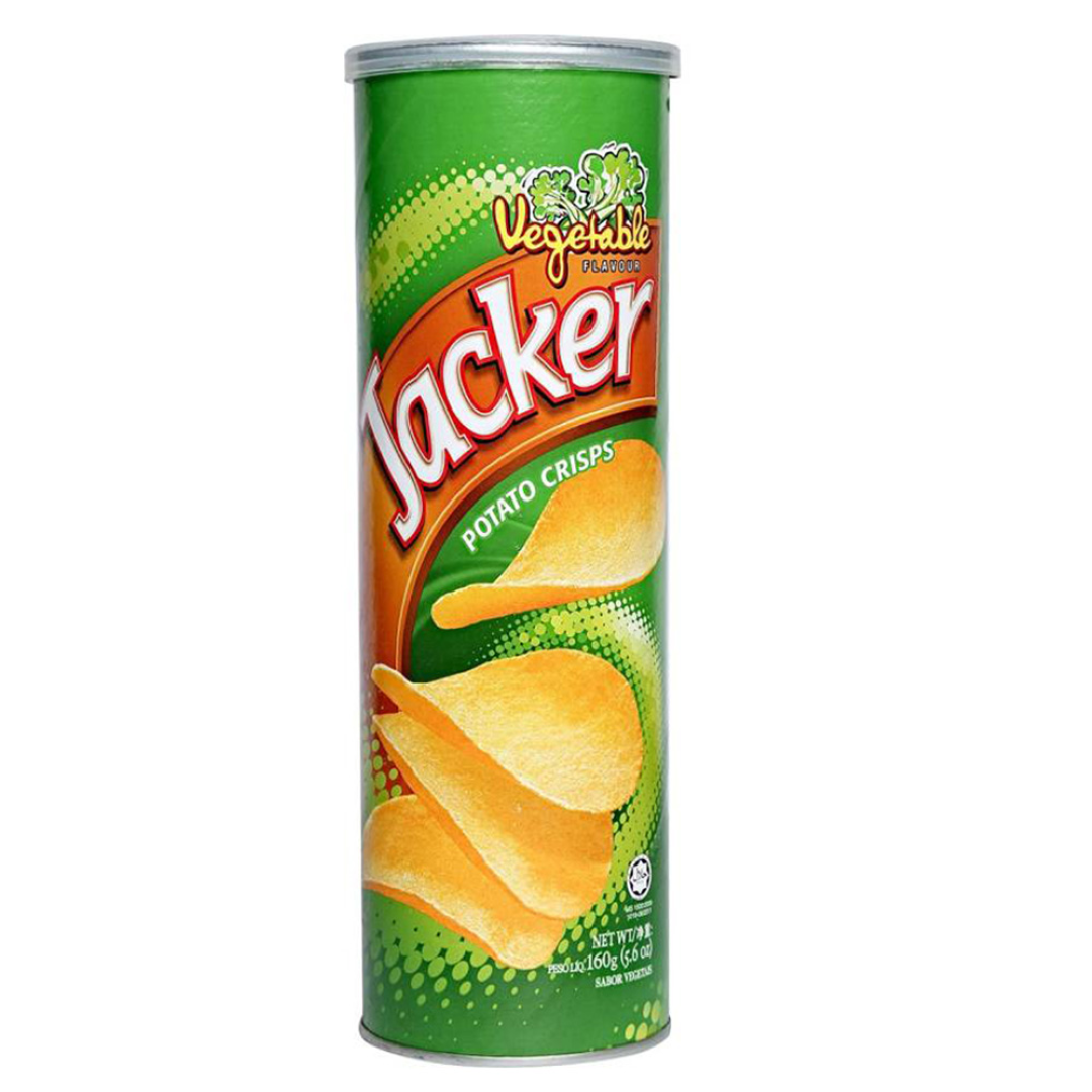 JACKER POTATO CRISPS VEGETABLE 160G